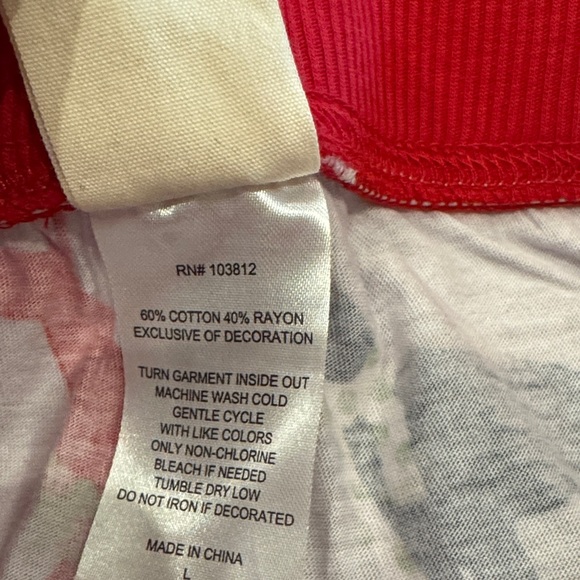 munki munki women’s holiday Christmas Pajama Bottoms with Reindeer Print - Picture 3 of 6